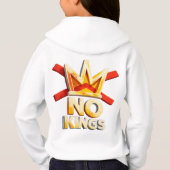 No Kings Crown Hoodie – Stylish Streetwear Graphic (裏面)