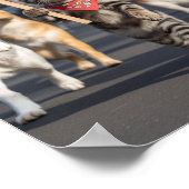 No Kings Day Pet Poster ポスター (角)