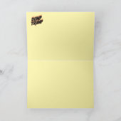 No Kings Day Pet Protest Card カード (内部)