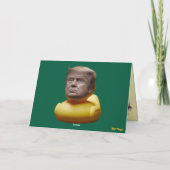 No Kings Day Pet Protest Card カード (裏面)