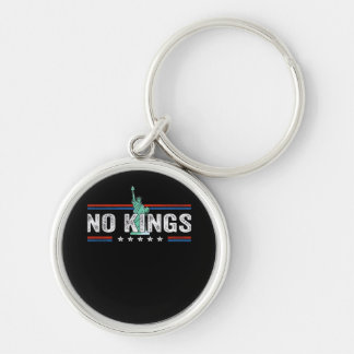 No Kings Day Retro Classic Design キーホルダー