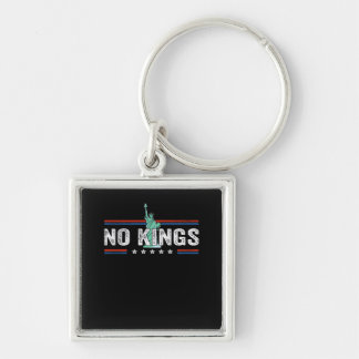 No Kings Day Retro Classic Design キーホルダー