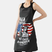 No Kings Day – Stop Wrecking Our Country Protest エプロン (インサイチュ)