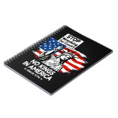 No Kings Day – Stop Wrecking Our Country Protest ノートブック (左側)