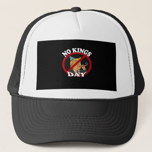No Kings Day Vintage Classic Graphic キャップ (正面)