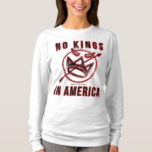 No Kings DYM Tシャツ (正面)