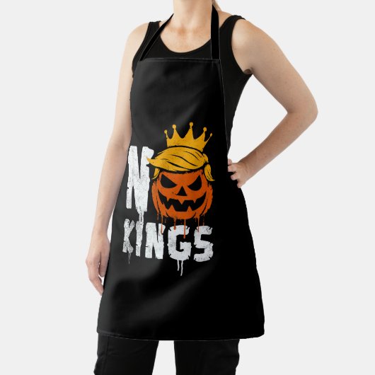 No Kings Halloween エプロン (インサイチュ)