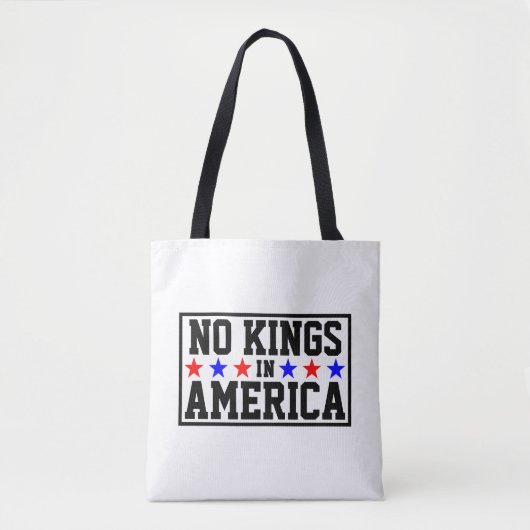 No Kings in Americaトートバッグ トートバッグ (正面)