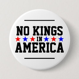 No Kings in Americaボタン 缶バッジ