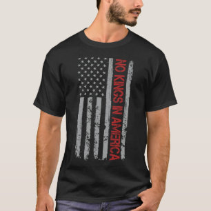 No Kings In America米国国旗のヴィンテージ Tシャツ