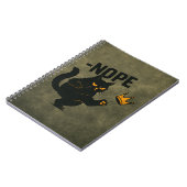 No Kings In America黒猫キックおもしろいクラウン ノートブック (左側)