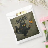 No Kings In America黒猫キックおもしろいクラウン フェイバーバッグ (封をした状態)