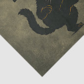 No Kings In America黒猫キックおもしろいクラウン 薄葉紙 (詳細)