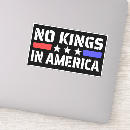 No Kings In America -アンチ君主制 シール