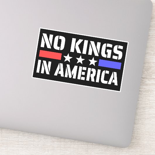 No Kings In America -アンチ君主制 シール (詳細)