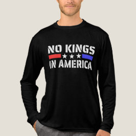 No Kings In America -アンチ君主制 トライブレンドTシャツ
