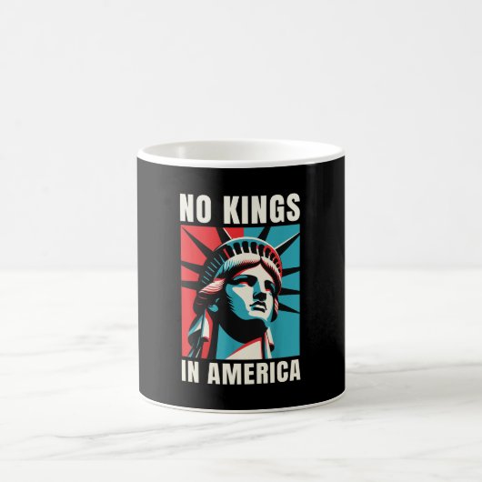 No Kings in America コーヒーマグカップ (中央)