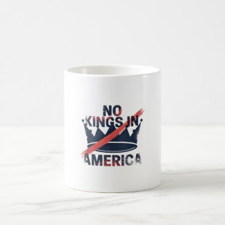 No Kings in America コーヒーマグカップ