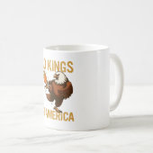 No Kings in America コーヒーマグカップ (正面右)