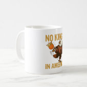 No Kings in America コーヒーマグカップ (正面左)