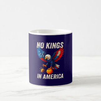 No Kings in America コーヒーマグカップ