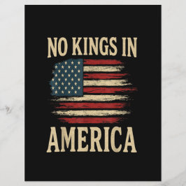 No Kings in America  チラシ