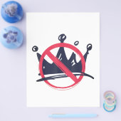 No Kings in America  チラシ (シングル)