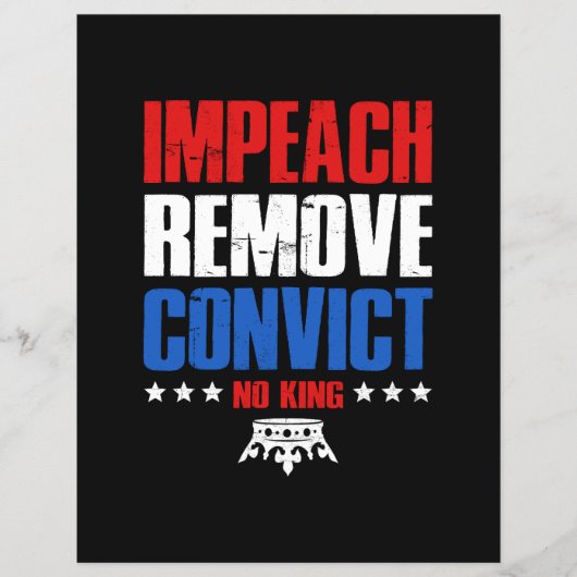 No Kings in America  チラシ (正面)