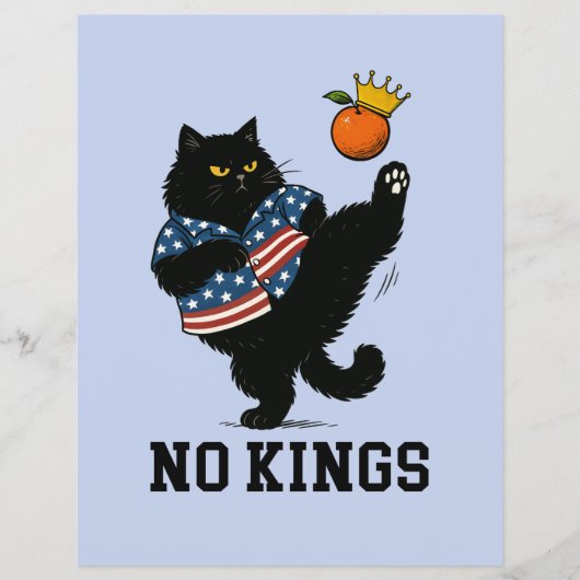 No Kings in America  チラシ (正面)