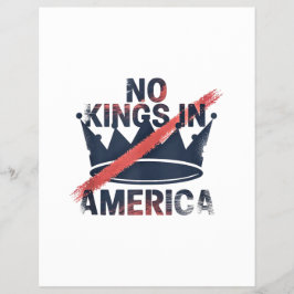 No Kings in America  チラシ