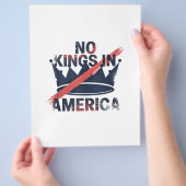 No Kings in America  チラシ (手)