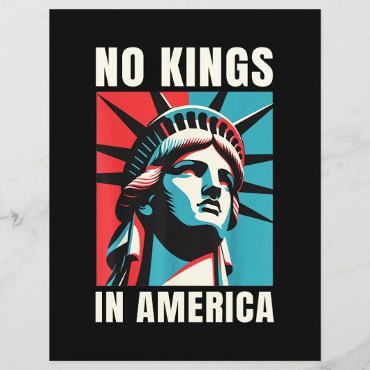 No Kings in America  チラシ (正面)