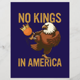 No Kings in America  チラシ