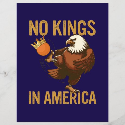 No Kings in America  チラシ (正面)