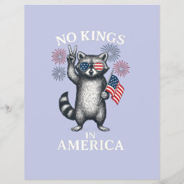 No Kings in America  チラシ