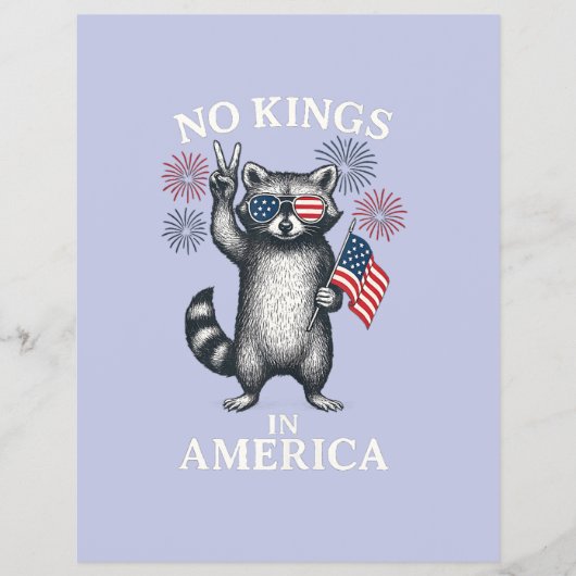 No Kings in America  チラシ (正面)