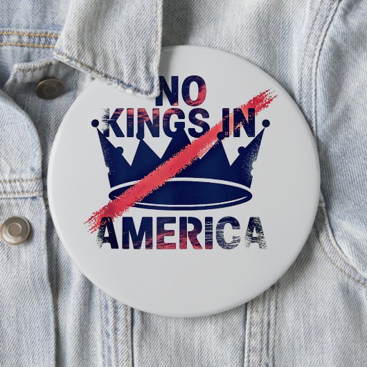 No Kings in America  缶バッジ (インサイチュ)