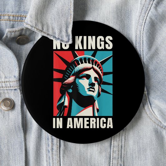 No Kings in America  缶バッジ (インサイチュ)