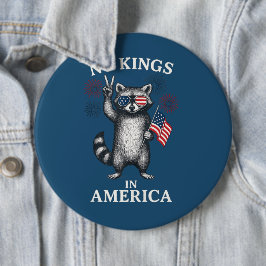 No Kings in America  缶バッジ