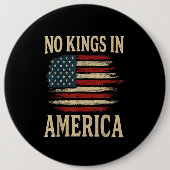No Kings in America  缶バッジ (正面)