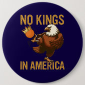 No Kings in America  缶バッジ (正面)