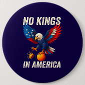 No Kings in America  缶バッジ (正面)