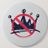 No Kings in America  缶バッジ (正面)