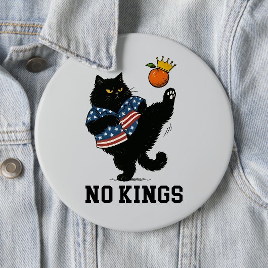No Kings in America  缶バッジ (インサイチュ)