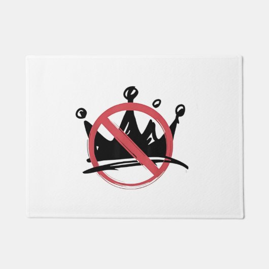 No Kings In America 2025 7月4日 ドアマット (正面)