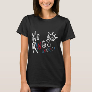 No Kings In America 50501男性へ Women Tシャツ