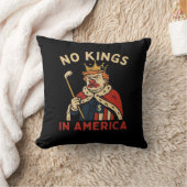 No Kings In America Anti-Donald No Kings Day Class クッション (ブランケット)