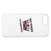 No Kings In America Anti Essential Retro Style Case-Mate iPhoneケース (裏面(横))