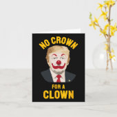 No Kings In America Anti Trump  カード (黄色い花)