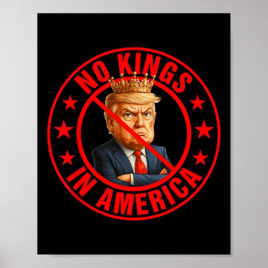 No Kings In America Anti-trump Protest  ポスター (正面)